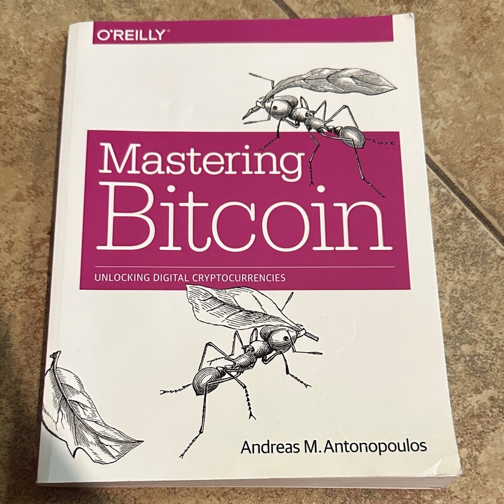 Mastering Bitcoin: Unlocking Digital Cryptocurrencies
1st Edition textbook